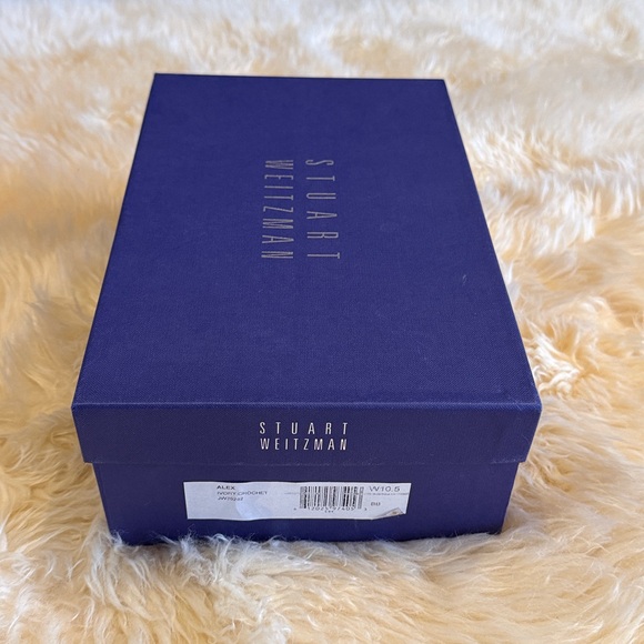 Stuart Weitzman Tan Woven Wedge Sandals - Picture 13 of 13